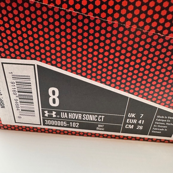 Under Armour UA HOVR Sonic CT - Men's Running Shoes Size 8 US - Original Box - Picture 7 of 9